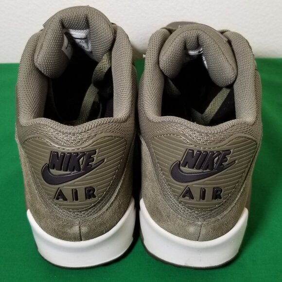 Nike Air Max 90 Neutral Olive Sequoia Men Size 9.5 Retro Streetwear - Picture 4 of 7